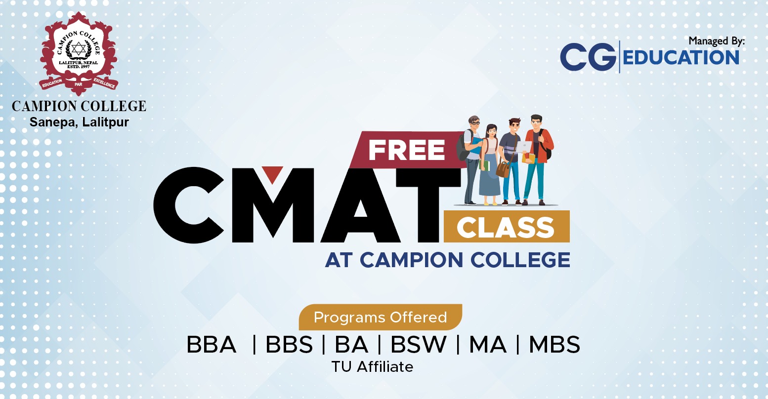 free CMAT class and preparation (T.U)